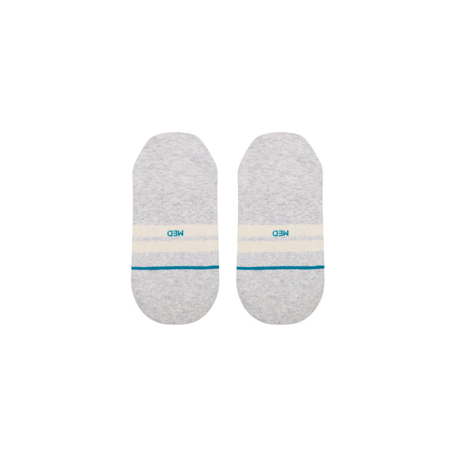 Womens Racer Stripe No Show Socks