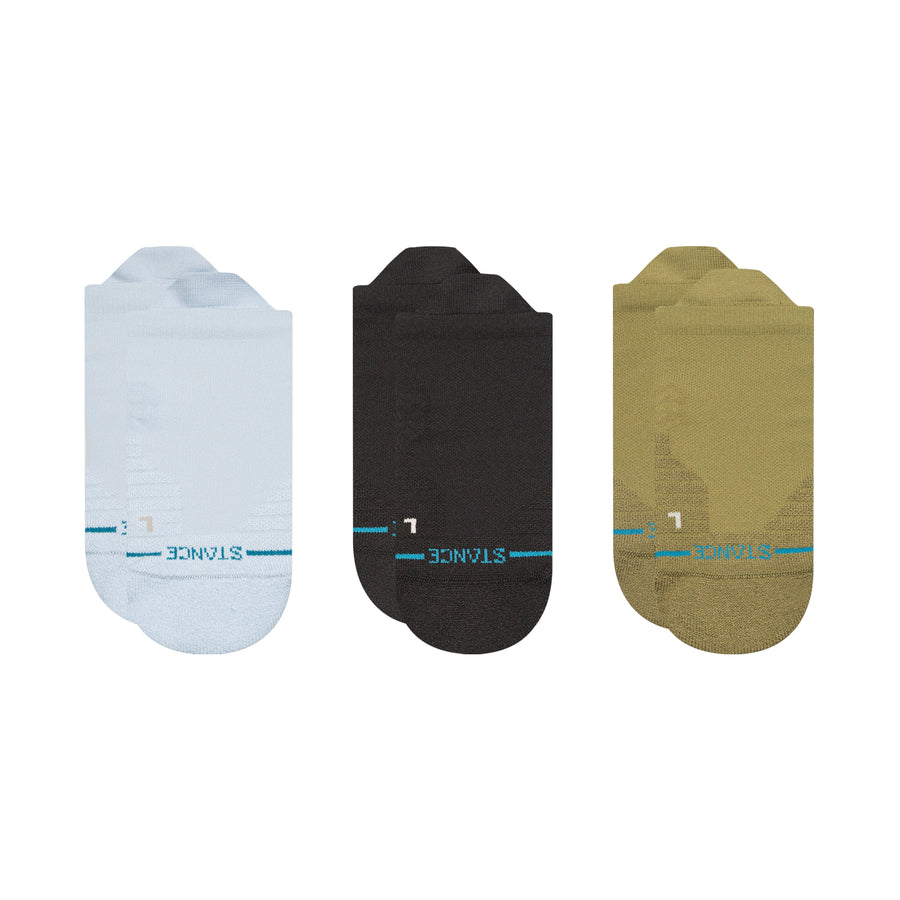 Womens Iconic Mid Tab Socks 3 Pack