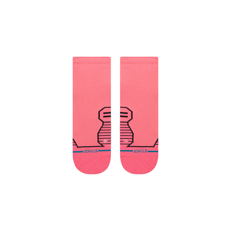 Womens Variegated Ultra Quarter Socks