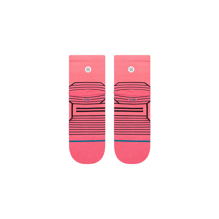 Womens Variegated Ultra Quarter Socks