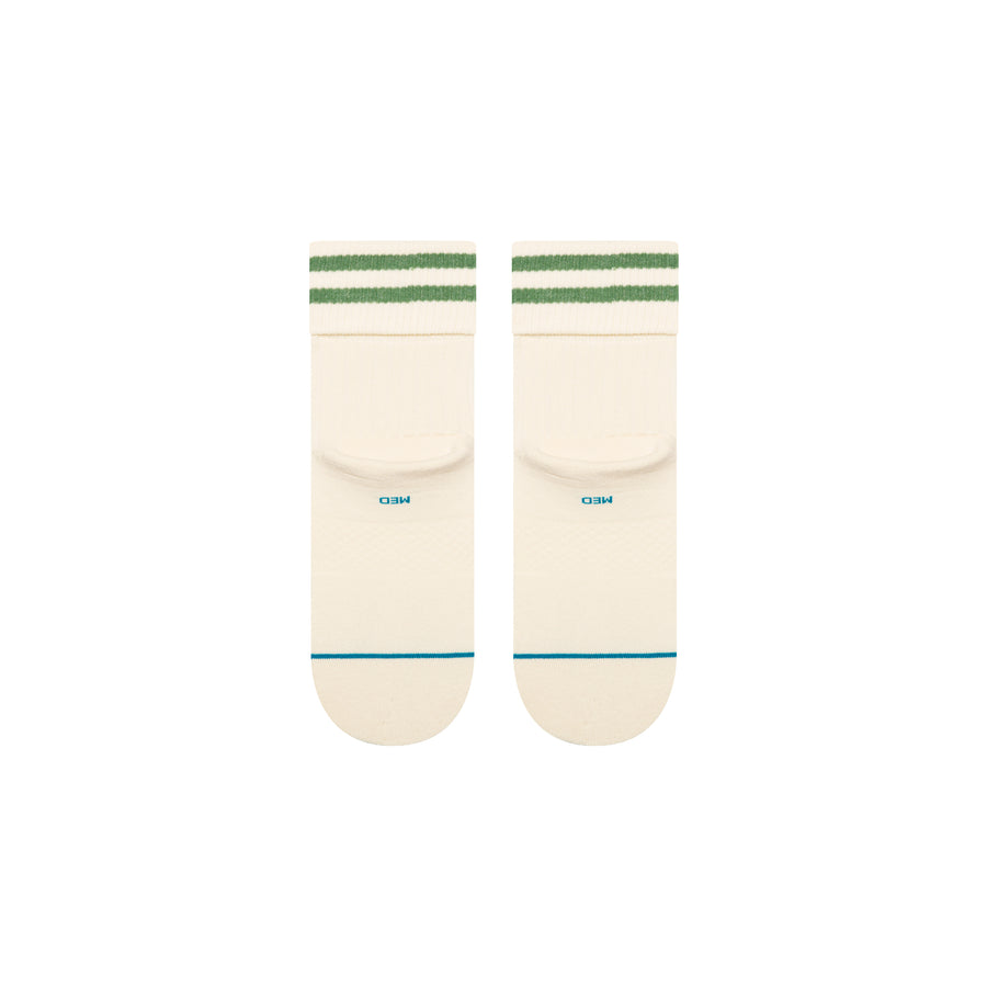 Womens Roll Cuff Quarter Socks