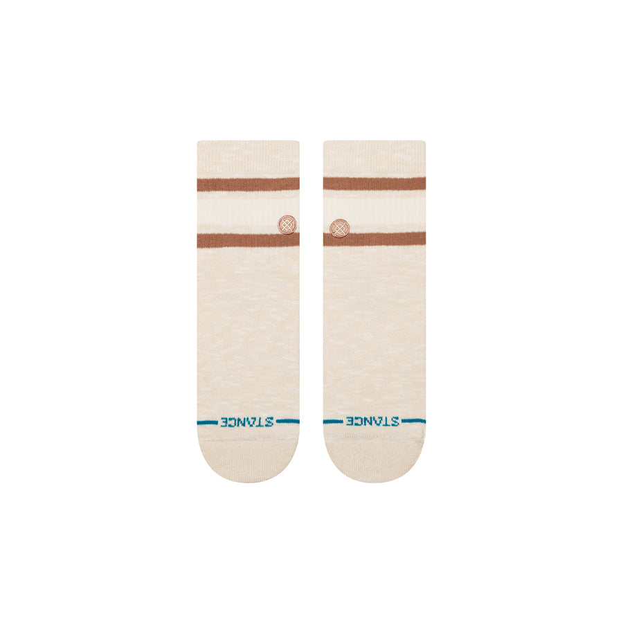 Womens Boyd Slub Quarter Socks