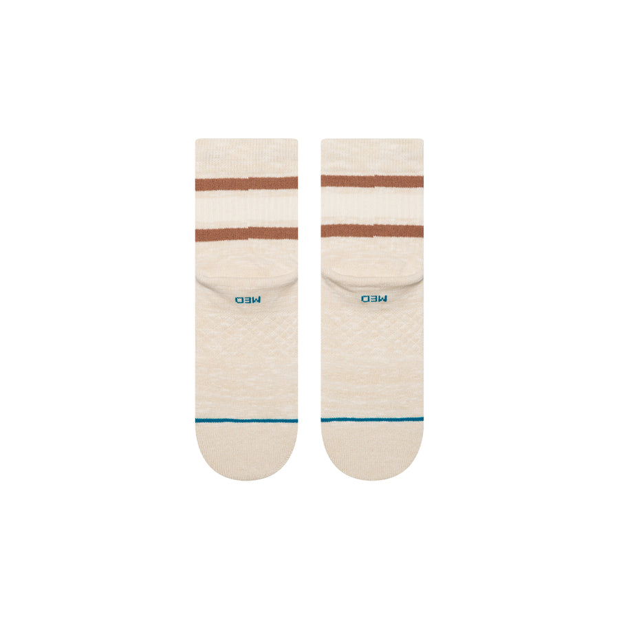 Womens Boyd Slub Quarter Socks