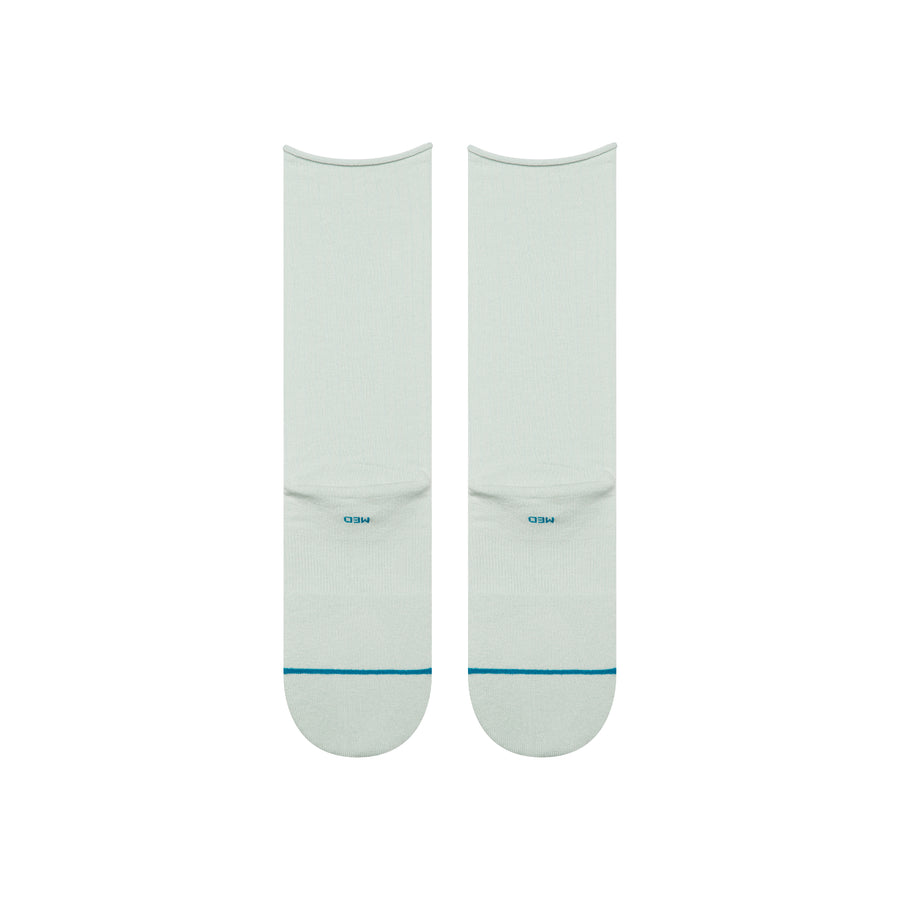 Womens Rolled Solid Quarter Socks