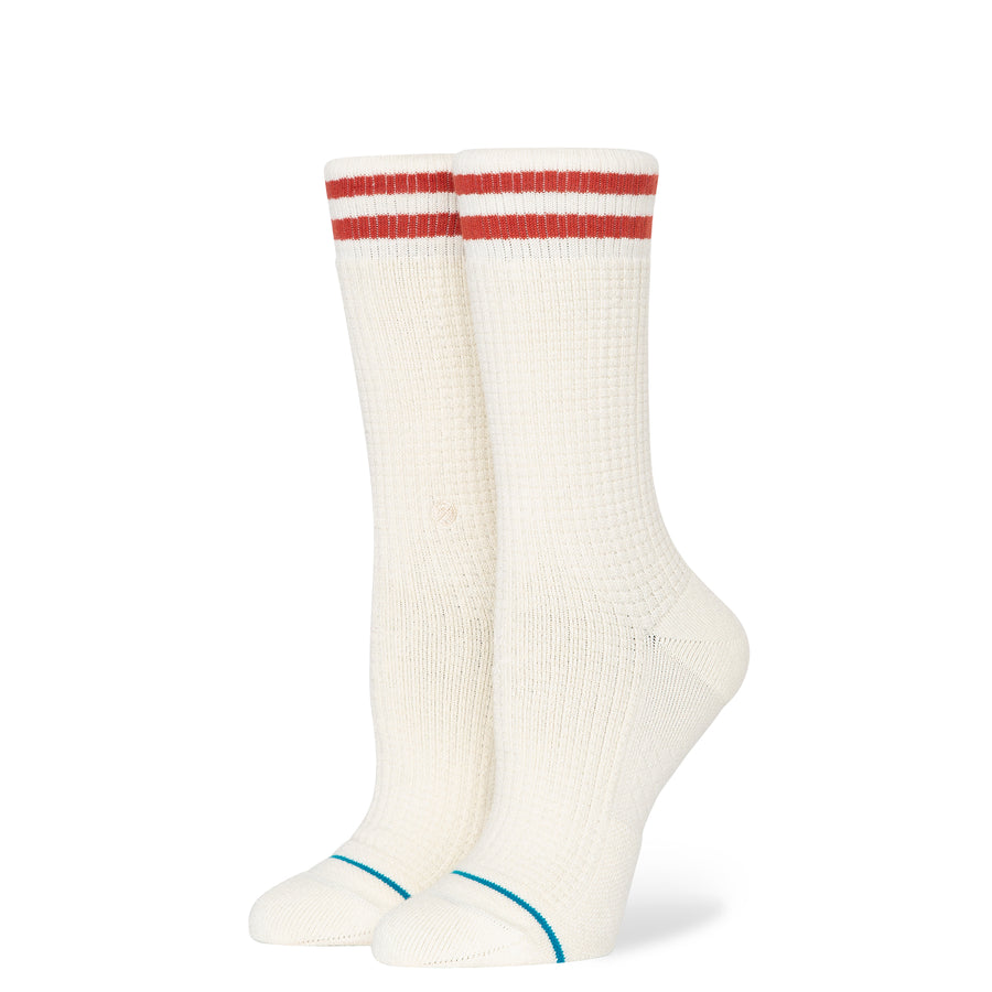 Womens Waffles N Butter Crew Socks