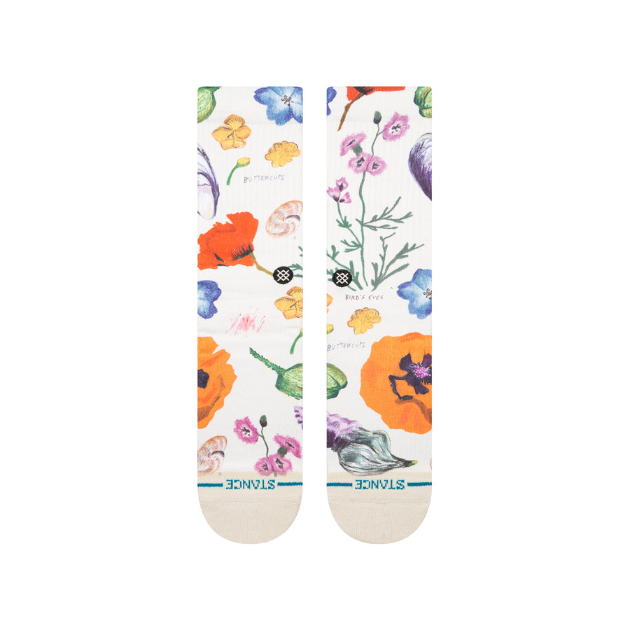 Womens California Native Crew Socks