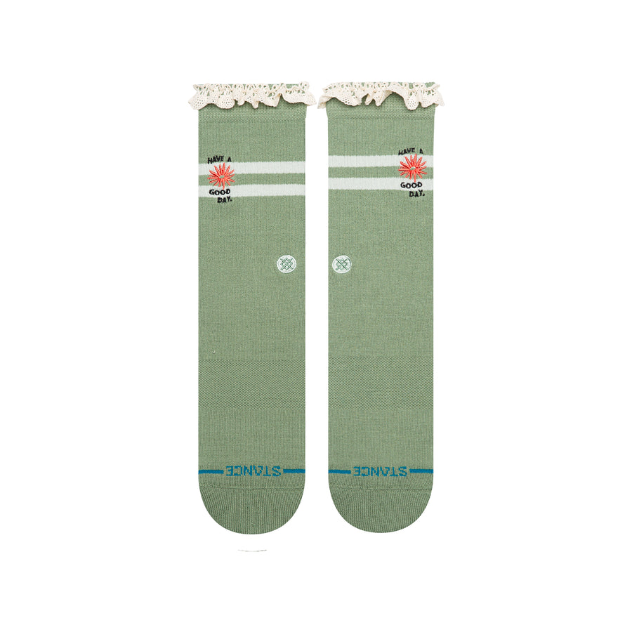 Womens Have A Good Day Crew Socks
