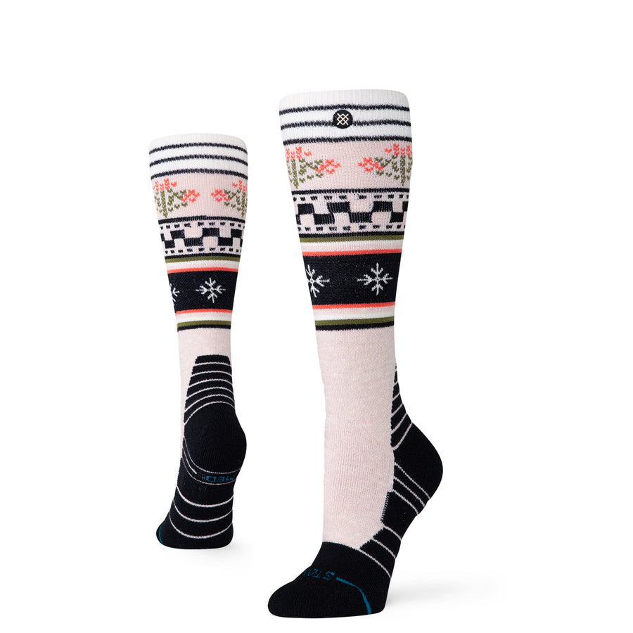 Womens Winter Bloom Mid Otc Socks
