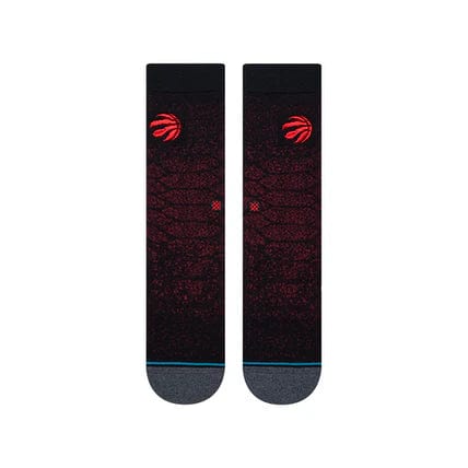 Toronto Raptors Snakeskin Crew Socks