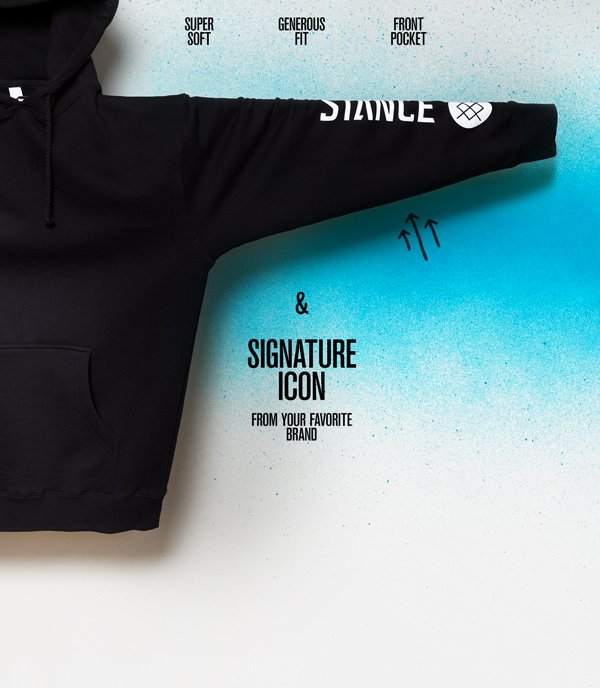 Stance discount icon hoodie