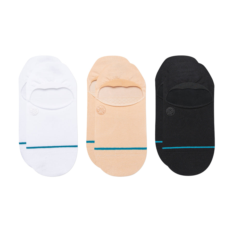 Icon No Show Socks 3 Pack