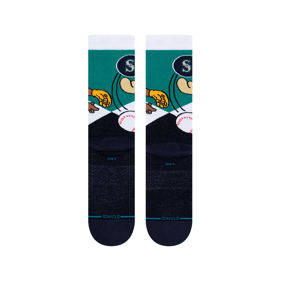 MLB Seattle Mariners Mascot Crew Socks