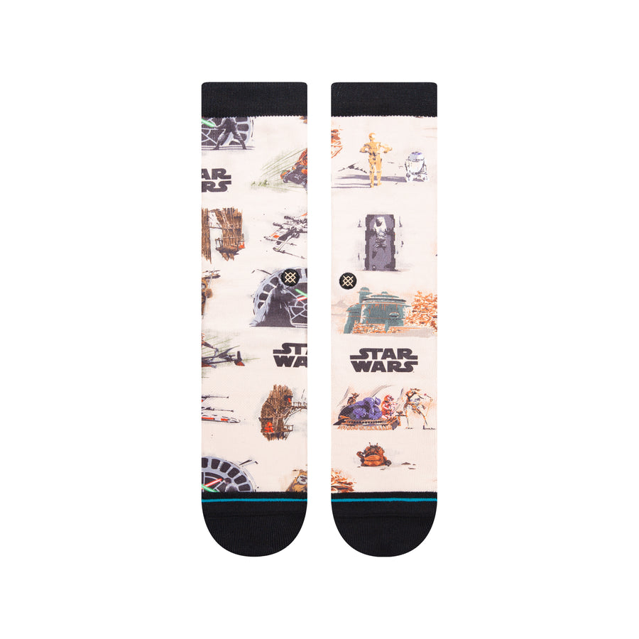 Star Wars x Stance Return of the Jedi Crew Socks