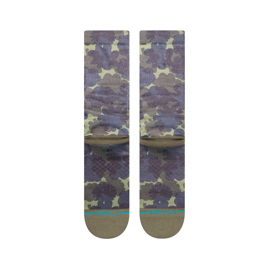 Hydrangea Crew Socks
