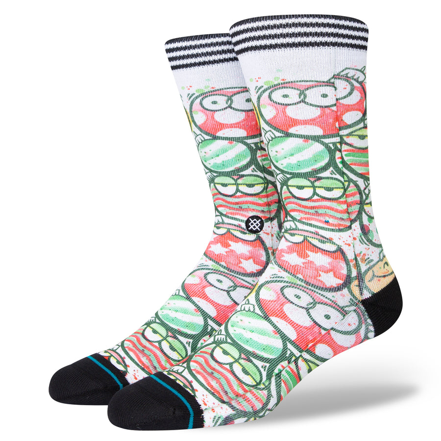Kevin Lyons x Stance Ornament Crew Socks
