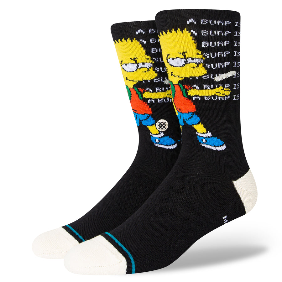 The Simpsons x Stance Crew Socks 2 Pack