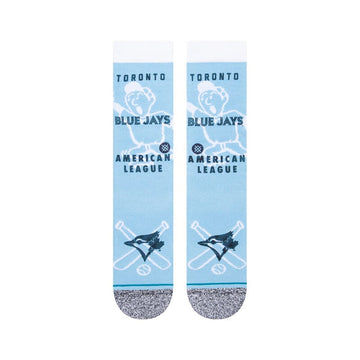 Stance Men's Red Toronto Blue Jays Logo Alternate Jersey - Socks