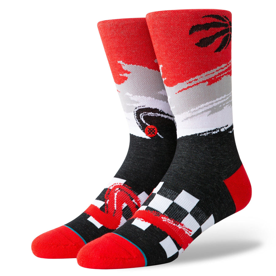 Toronto Raptors Waveracer Crew Socks