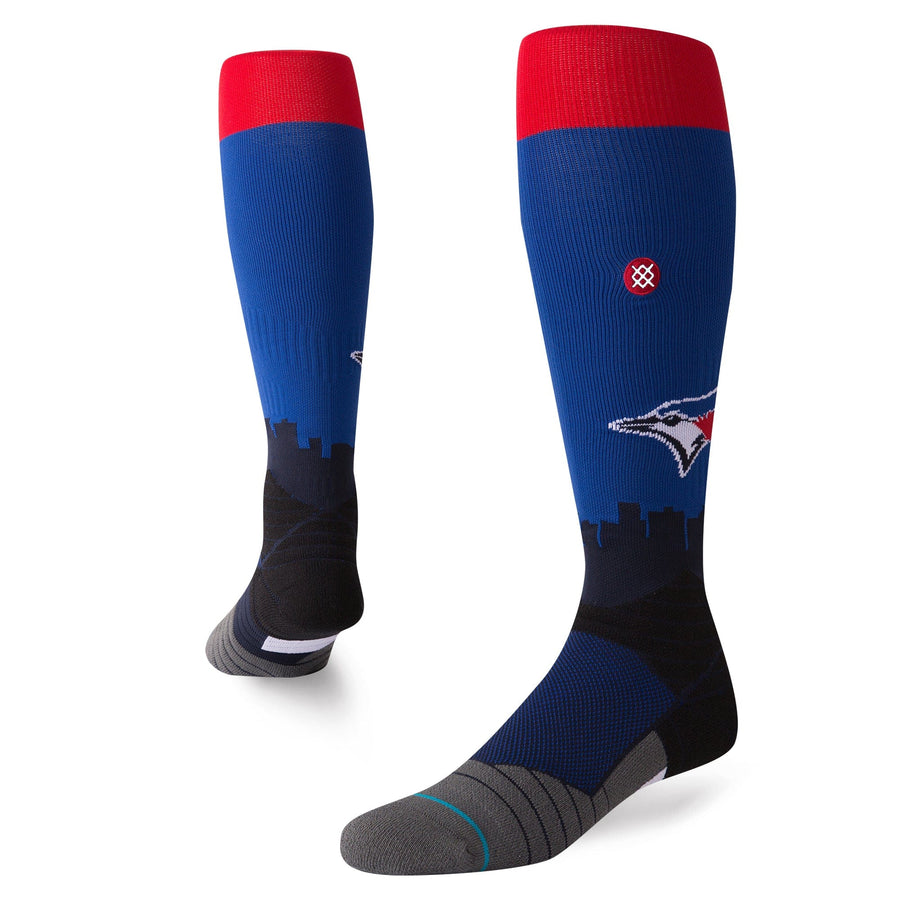 Toronto Blue Jays Skyline Otc Socks