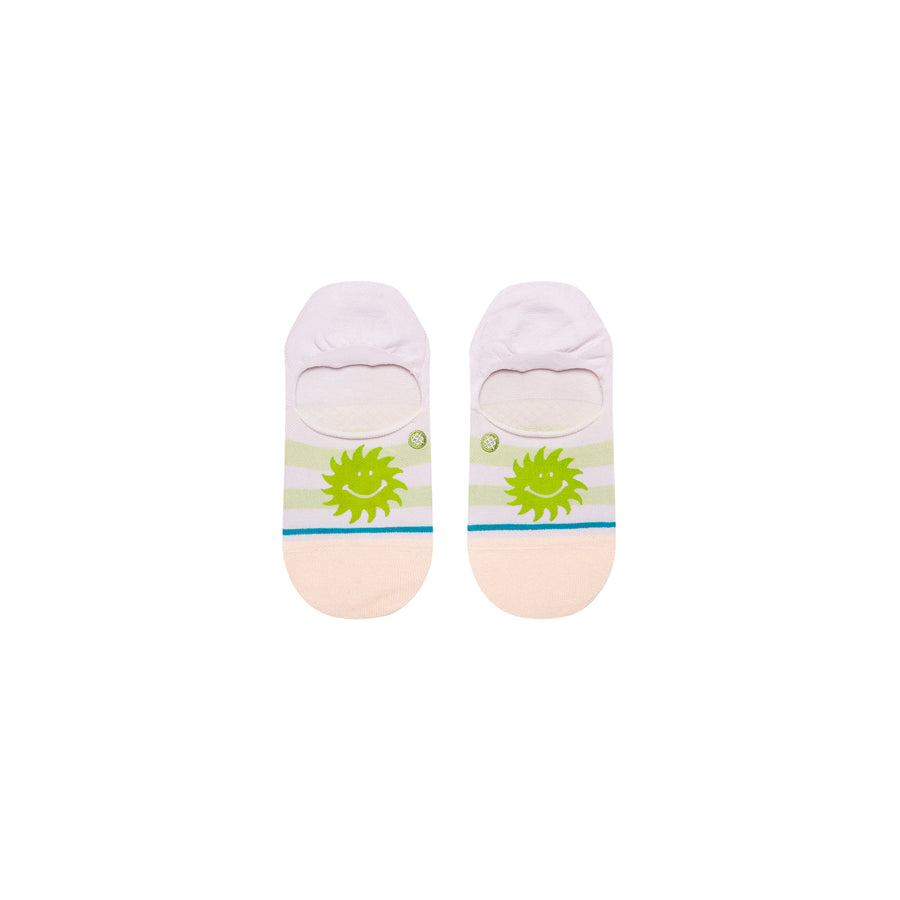 Womens Smiley No Show Socks