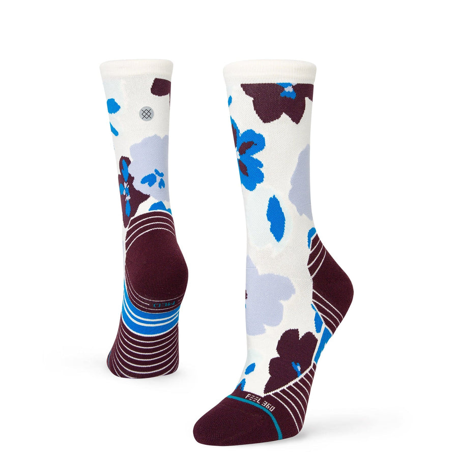Womens Open Fields Crew Socks