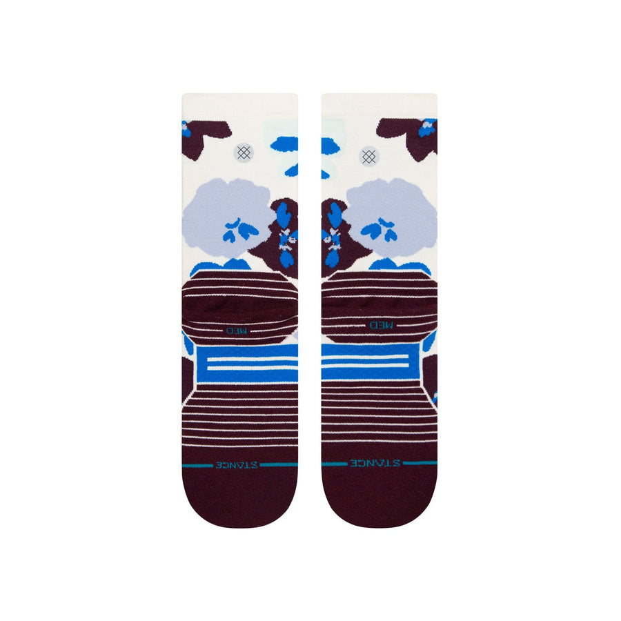 Womens Open Fields Crew Socks