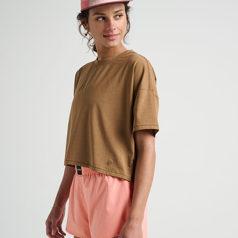 Womens' Lay Low Boxy Crewneck With Butter Blend™